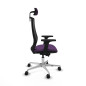 Sedia da Ufficio Piqueras y Crespo D086N2W Viola