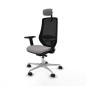 Sedia da Ufficio Piqueras y Crespo D086N2W Grigio