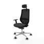 Sedia da Ufficio Piqueras y Crespo D086G2W Grigio scuro