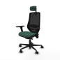 Sedia da Ufficio Piqueras y Crespo D036N2W Verde