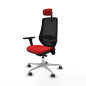 Sedia da Ufficio Piqueras y Crespo D086G2W Rosso