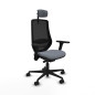 Sedia da Ufficio Piqueras y Crespo D036N2W Grigio