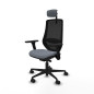 Sedia da Ufficio Piqueras y Crespo D036N2W Grigio
