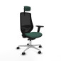 Sedia da Ufficio Piqueras y Crespo D086N2W Verde
