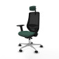 Sedia da Ufficio Piqueras y Crespo D086N2W Verde