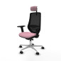 Sedia da Ufficio Piqueras y Crespo D086N2W Rosa