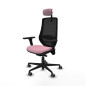 Sedia da Ufficio Piqueras y Crespo D036G2W Rosa