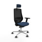Sedia da Ufficio Piqueras y Crespo D086G2W Blu Marino