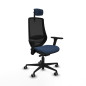 Sedia da Ufficio Piqueras y Crespo D036G2W Blu Marino