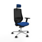 Sedia da Ufficio Piqueras y Crespo D086N2W Azzurro