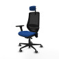 Sedia da Ufficio Piqueras y Crespo D036G2W Azzurro