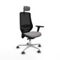 Sedia da Ufficio Piqueras y Crespo D086G2W Grigio