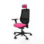 Sedia da Ufficio Piqueras y Crespo D036N2W Rosa