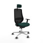 Sedia da Ufficio Piqueras y Crespo D086G2W Verde