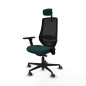 Sedia da Ufficio Piqueras y Crespo D036G2W Verde