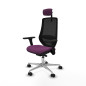 Sedia da Ufficio Piqueras y Crespo D086N2W Viola