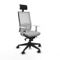 Sedia da Ufficio Piqueras y Crespo 4B066N1 Grigio chiaro