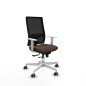 Sedia da Ufficio Piqueras y Crespo 4B026G0 Nero Marrone scuro