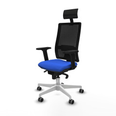 Sedia da Ufficio Piqueras y Crespo 2D026G1 Azzurro