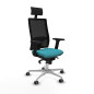 Sedia da Ufficio Piqueras y Crespo 2D086G1 Turchese