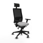 Sedia da Ufficio Piqueras y Crespo 3D066G1 Grigio chiaro
