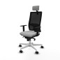 Sedia Ufficio con Poggiatesta Horna Piqueras y Crespo 1D026N2 Grigio chiaro