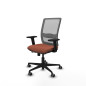 Sedia da Ufficio Haches Traslack Piqueras y Crespo 2D036G0 Marrone Grigio