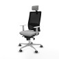 Sedia Ufficio con Poggiatesta Horna Piqueras y Crespo 4B086G2 Grigio chiaro