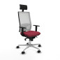 Sedia da Ufficio Horna Piqueras y Crespo 1D086N1 Rosso Granato