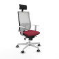 Sedia da Ufficio Horna Piqueras y Crespo 4B026G1 Rosso Granato