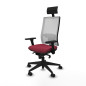 Sedia da Ufficio Horna Piqueras y Crespo 3D066N1 Rosso Granato