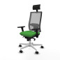 Sedia Ufficio con Poggiatesta Horna Piqueras y Crespo 3D026N1 Verde