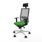 Sedia Ufficio con Poggiatesta Horna Piqueras y Crespo 1D026N1 Verde