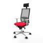 Sedia da Ufficio Horna Piqueras y Crespo 4B086N1 Rosso