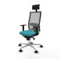 Sedia da Ufficio Horna Piqueras y Crespo 1D086N1 Turchese