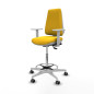 Sedia da Ufficio Elche Piqueras y Crespo B5B026G Giallo Alta