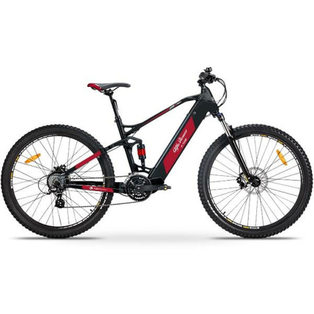 Bicicletta Elettrica Alfa Romeo RACING FULL 250 W Nero Rosso 29"