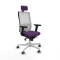 Sedia Ufficio con Poggiatesta Horna Piqueras y Crespo 2D026G2 Viola