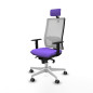 Sedia Ufficio con Poggiatesta Horna Piqueras y Crespo 1D026G2 Lilla