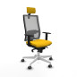 Sedia Ufficio con Poggiatesta Horna Piqueras y Crespo 1D026G2 Giallo