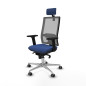 Sedia Ufficio con Poggiatesta Horna Piqueras y Crespo 2D086G2 Blu Marino