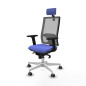 Sedia Ufficio con Poggiatesta Horna Piqueras y Crespo 2D026G2 Azzurro Chiaro
