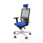 Sedia Ufficio con Poggiatesta Horna Piqueras y Crespo 2D026G2 Azzurro