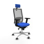 Sedia Ufficio con Poggiatesta Horna Piqueras y Crespo 2D086G2 Azzurro