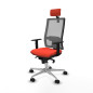 Sedia Ufficio con Poggiatesta Horna Piqueras y Crespo 1D086N2 Arancione scuro