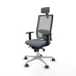 Sedia Ufficio con Poggiatesta Horna Piqueras y Crespo 1D086G2 Grigio