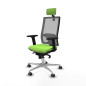 Sedia Ufficio con Poggiatesta Horna Piqueras y Crespo 2D086G2 Pistacchio