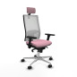 Sedia Ufficio con Poggiatesta Horna Piqueras y Crespo 3D086N2 Rosa