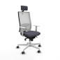Sedia Ufficio con Poggiatesta Horna Piqueras y Crespo 4B026G2 Grigio scuro