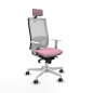 Sedia Ufficio con Poggiatesta Horna Piqueras y Crespo 4B026G2 Rosa